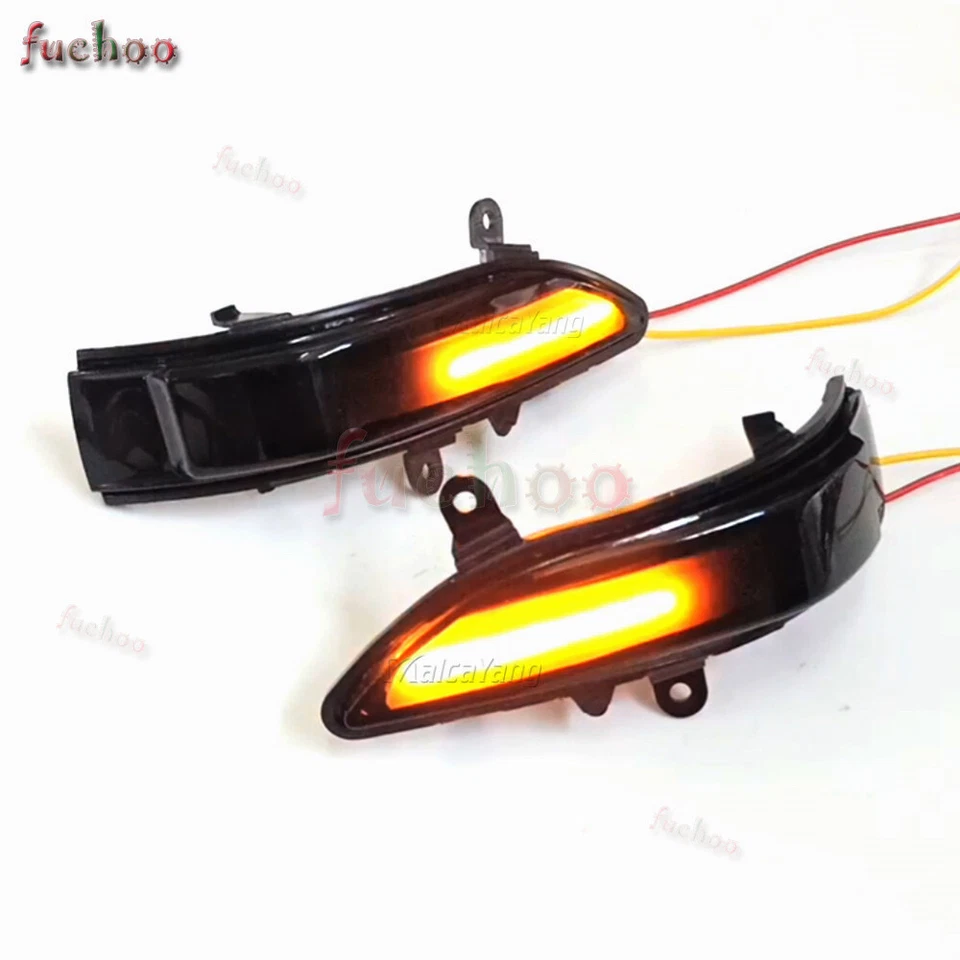 1Pair LED Dynamic Turn Signal Light For Subaru Forester Legacy Tribeca Outback - Image 4 of 4