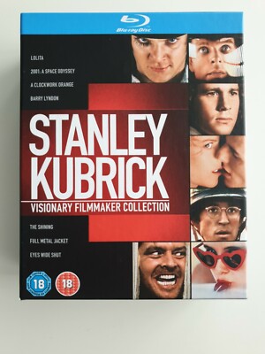Stanley Kubrick Visionary Filmmaker Collection Blu ray + book