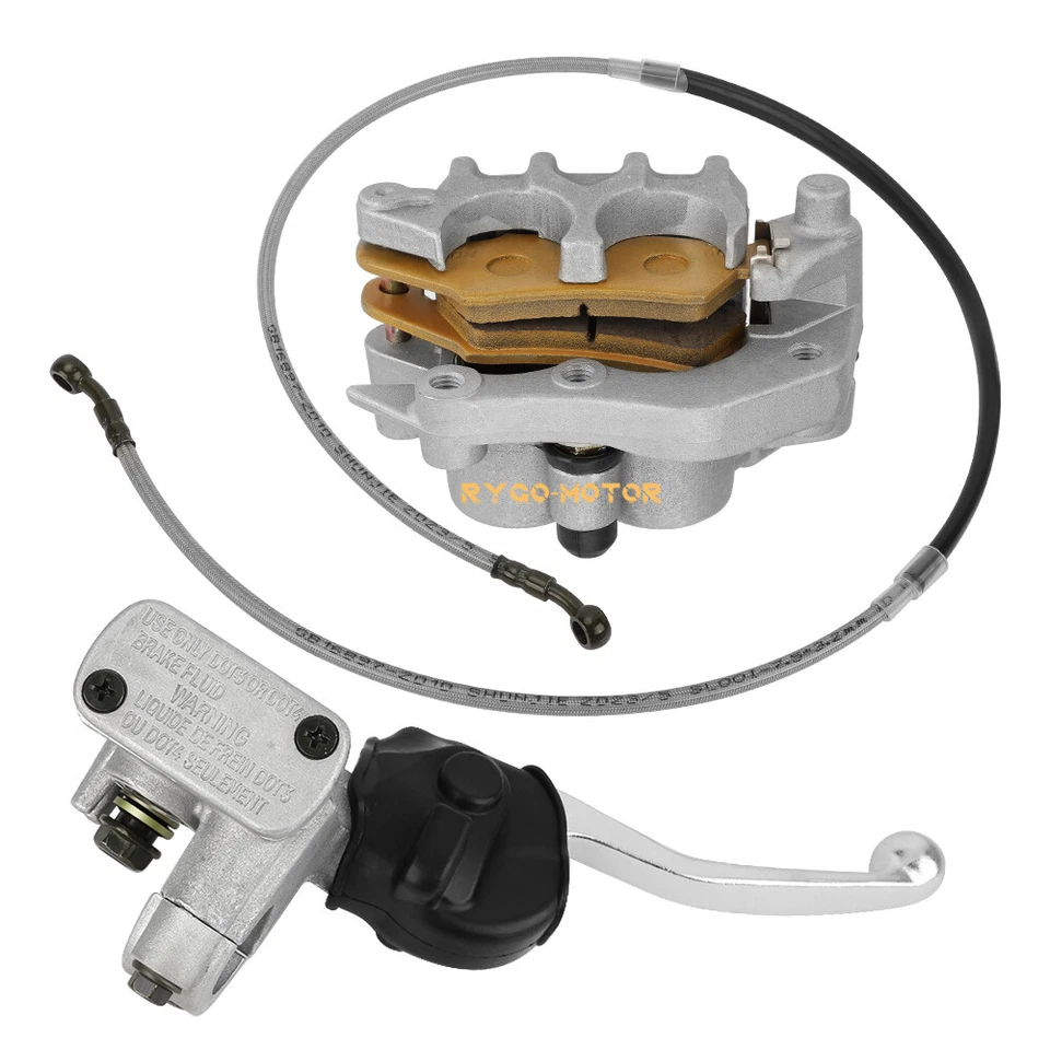 Front Brake Caliper Master Cylinder Hose Assembly for Honda CRF450R 2004-2020 - Image 3 of 4