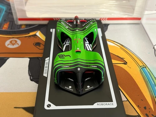 ROBORACE 1/43 Resin Robot On Board Electric Driverless Car Competition Model Car - Picture 6 of 57