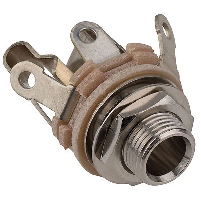 Switchcraft 12B 1/4" Stereo Jack Female Panel Mount Double Open Circuit