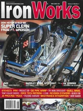 Iron Works Motorcycle Magazine Don Hotop Old 33 Shadley Bros. IW Garage 2011
