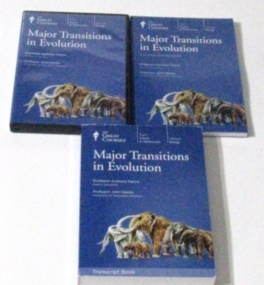 Great Courses: MAJOR TRANSITIONS IN EVOLUTION 4 DVDs, Guidebook Transcript