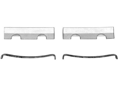 For 1995-2005 Freightliner FL50 Brake Hardware Kit Dynamic Friction 12189XZKQ