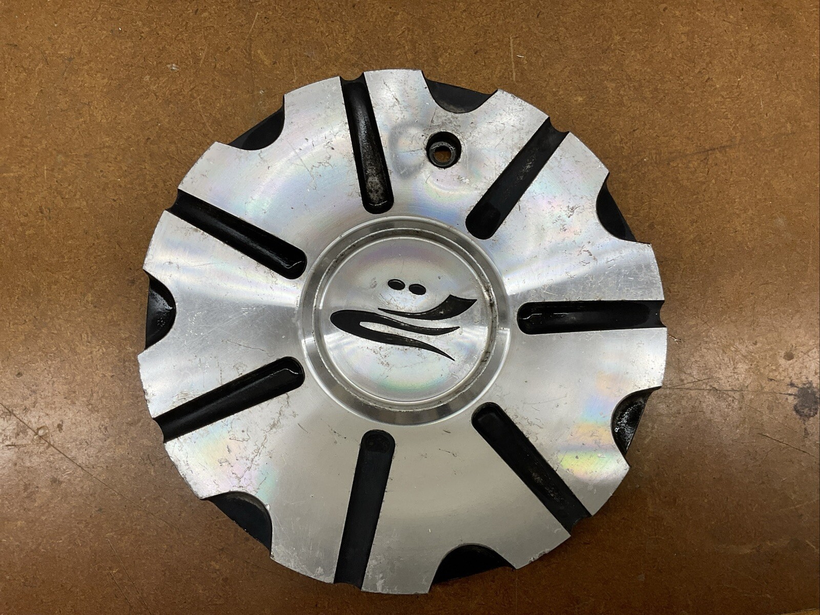 PLATINUM CUSTOM WHEELS RIMS BLACK WHEEL RIM CENTER CAP-image