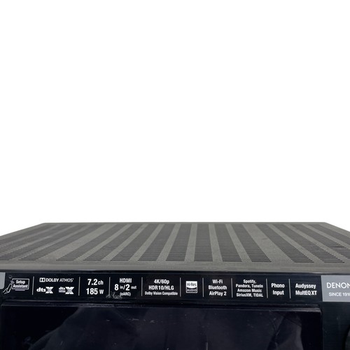 Denon AVR-X2600H 4K UHD AV 7.2 Channel Receiver - Black #U8909 (AR) - Picture 2 of 14