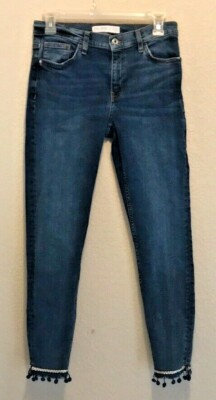 Zara Basic Z1975 Denim Jeans Size 6