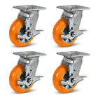 5 Inch Aluminum Core Polyurethane Heavy Duty Casters ,Capacity1000-4000Lb