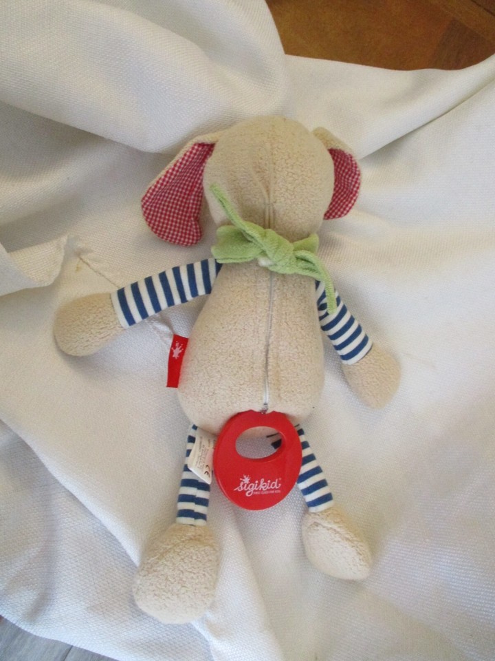 Sigikid Latzbermuda Funny Dog - Bio Baumwolle Babyhose Mit Hunde-Applikation