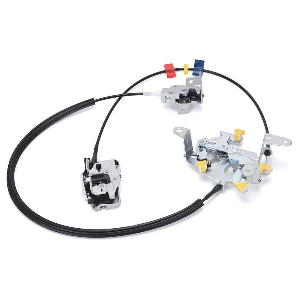 L&R Rear Door Latch Lock Cable Extended Cab For 99-07 Ford F250 F350 Super Duty - Image 4 of 4