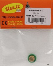 Slot.it SIGI24B 24 -Tooth Polymer Inline Crown Gear 3/32 1:32 Slot Car Part