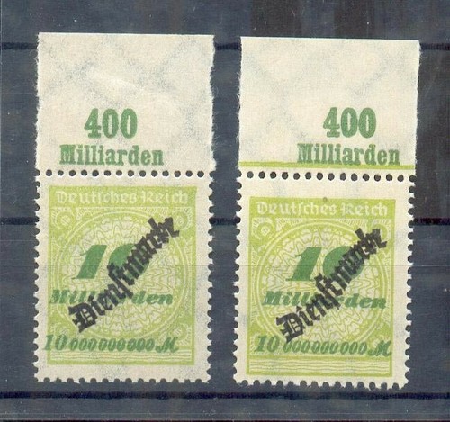 DR-Dienst 86POR Both I Tipi Di Margine** MNH Mint 150EUR (X2855
