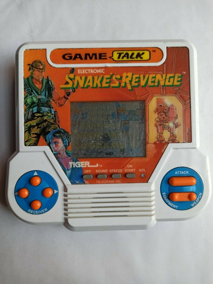 TIGER Metal Gear Lcd Game Watch Snake´s Revenge | eBay