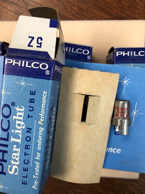 PHILCO 2DV4 TRIODE NUVISTOR AUDIO VACUUM TUBE VALVE