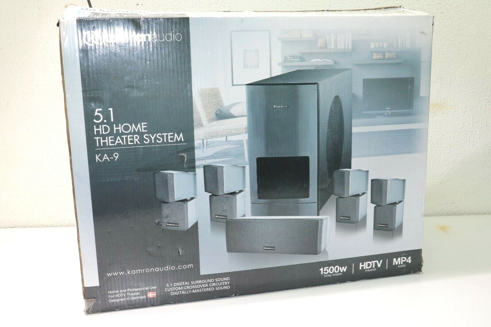 kamron audio 5.1 hd home theater system