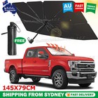<!--F#f_0-->Car Windshield Sunshade Umbrella Front Window Visor Sun Shade Cover Black-Large<!--F/-->