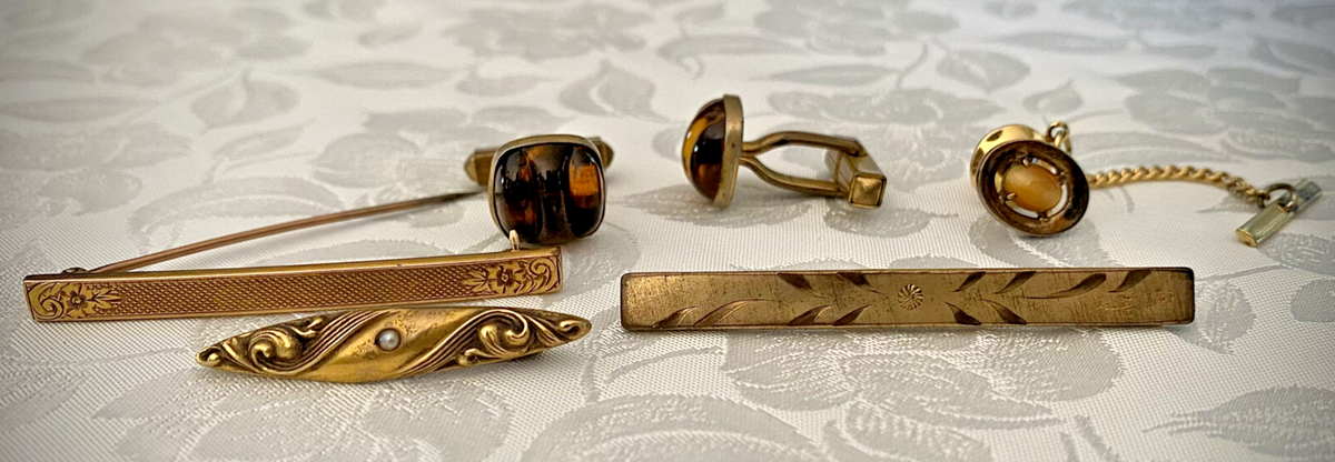 The Ultimate Mystery Jewelry Box: Vintage Men's Accessories