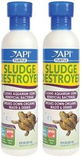 API 2 Pack of Turtle Sludge Destroyer, 8 Ounces each, Breaks Down Organic Waste