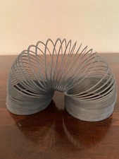 Metal Slinky Toy - 1960s Vintage -EUC