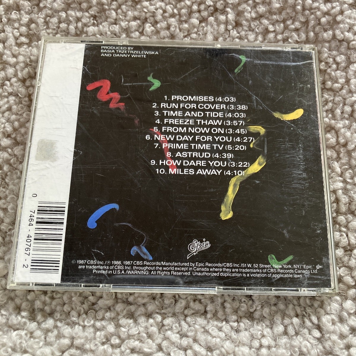 Basia - Time & Tide CD - Broken Case 74644076721| eBay