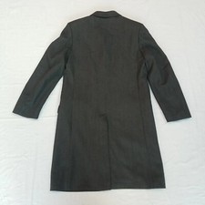 Jeff Banks Wool Winter Coat Wool Herringbone Peaky Blinders Style Coat 40" chest