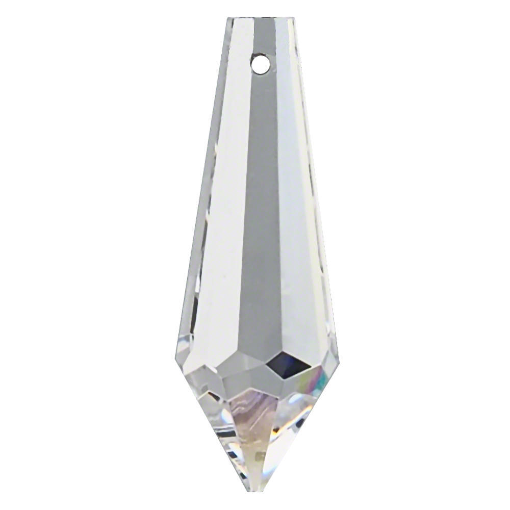 Lot De 12 Cristaux Pour Lustre En Forme D'Étoile Octogonale - 6cm, Transparent, Laiton 30% Pbo - Idéal Chandelier, Plafonnier, Lampe Murale
