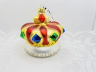 Christmas Mary Engelbreit The Queen Of Everything Crown Glass Ornament