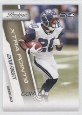 2010 Playoff Prestige Xtra Points Gold 99/250 Justin Forsett #176 7l6