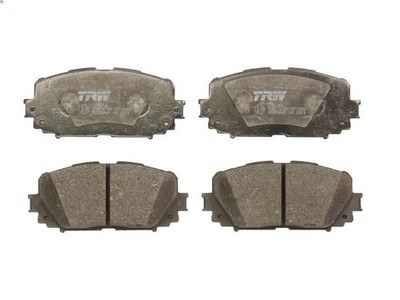 Brake Pad Set, Disc Brake TRW GDB3460 for Toyota Yaris (_P9_) 1 2005-2011