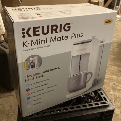 K-Mini Mate plus Single-Serve K-Cup Pod Coffee Maker, Compact, 3 Cup Sizes, Brew