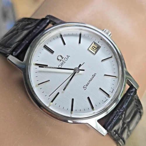 Vintage OMEGA Seamaster men's manual wind watch Ref.136.0099 date 1977