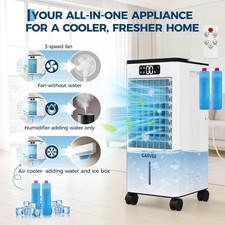 3 en 1 Aircooler Aire Acondicionado Móvil 32m² 220V Ventilador Enfriador Humidificador