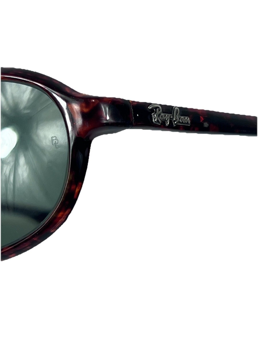 Vintage Ray Ban B&L W2838 Oval Havana Brown Sunglasses Frame Gray