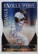 2011 Donruss Elite Extra Edition Prospects 10/50 Cristhian Adames #10 Auto 0yk6