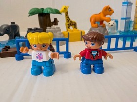 Lego Duplo Set 6136 My First Zoo & Mega Bloks Rocks, Etc 