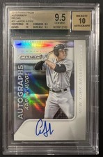 2015 Panini Prizm Autographs Aaron Judge #28 Prospect Rookie RC BGS 9.5 Gem Mint