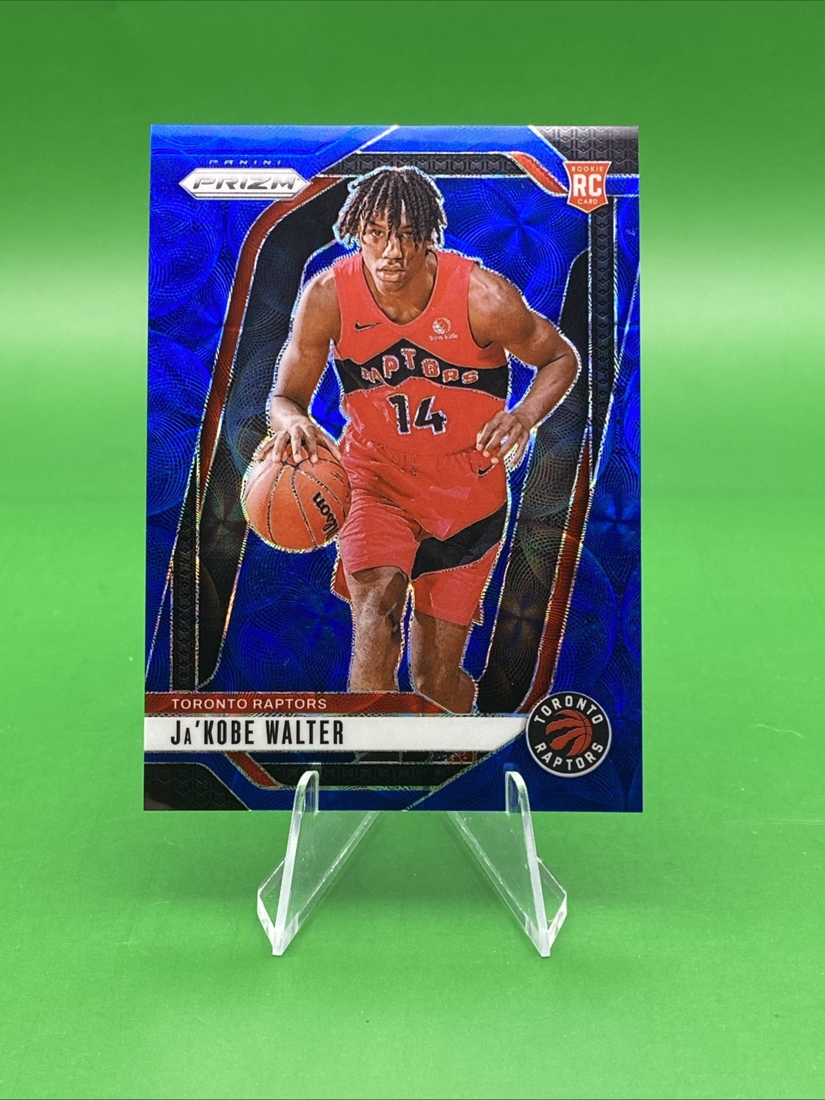 2024-25 Panini Prizm - Ja'Kobe Walter #223 Choice Blue Prizm /49 (RC)