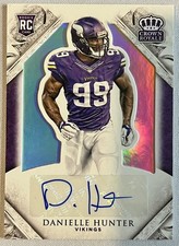 2015 Panini Crown Royale Danielle Hunter #159 Rookie RC Auto #’d 70/99 🔥🔥
