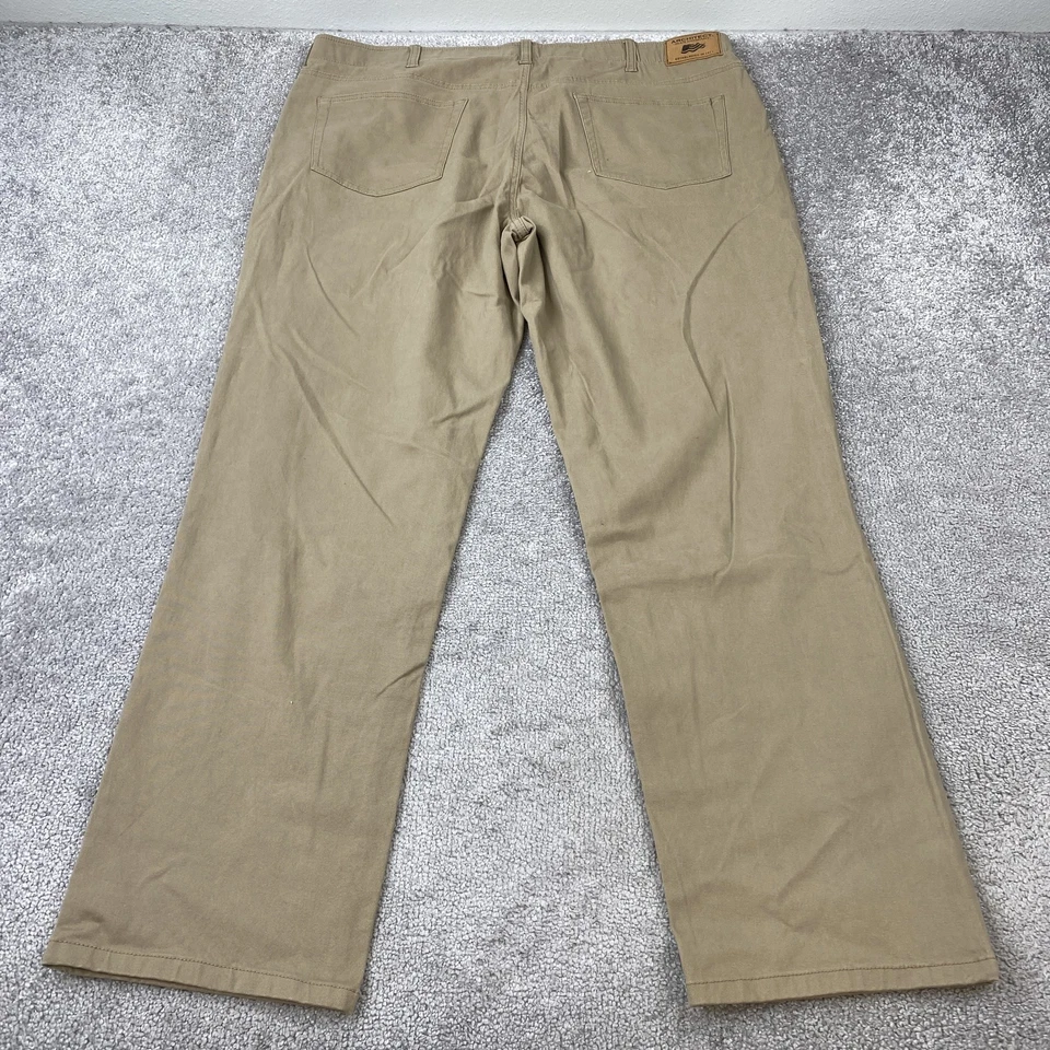 Architect Active Flex Pants Men's 42x32 Beige Slim Fit Comfort Casual - Image 4 of 4