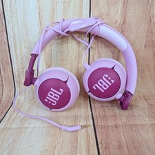 JBL JR310 Wired On-Ear Kids Headphones Pink Purple Foldable with Mic