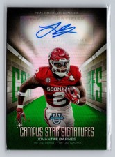 Jovantae Barnes [Green Refractor /99] #CSS-JB 2025 Bowman Chrome U Campus Auto