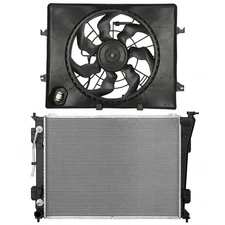 Radiator Cooling Fan Kit For 2011-2012 Hyundai Sonata?2011-2013 Kia Optima