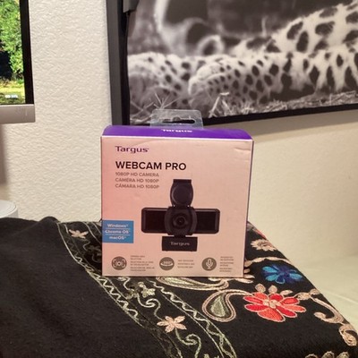 Targus Webcam Pro 1080p HD Camera. 360 Rotation With Integrated Microphone