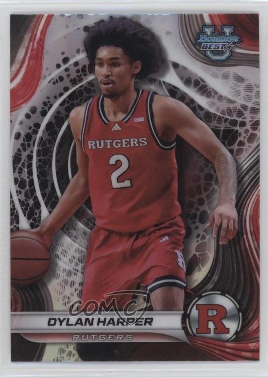 2024-25 Bowman U Best Refractor Dylan Harper #22 0t2