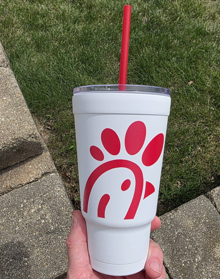 The Original Chick-fil-A 24oz Classic Insulated Tumbler Cup NEW IN BOX-FAST SHIP