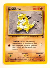 Sandshrew - 91/130 - Base Set 2 - Vintage WOTC Era Pokemon Card_4