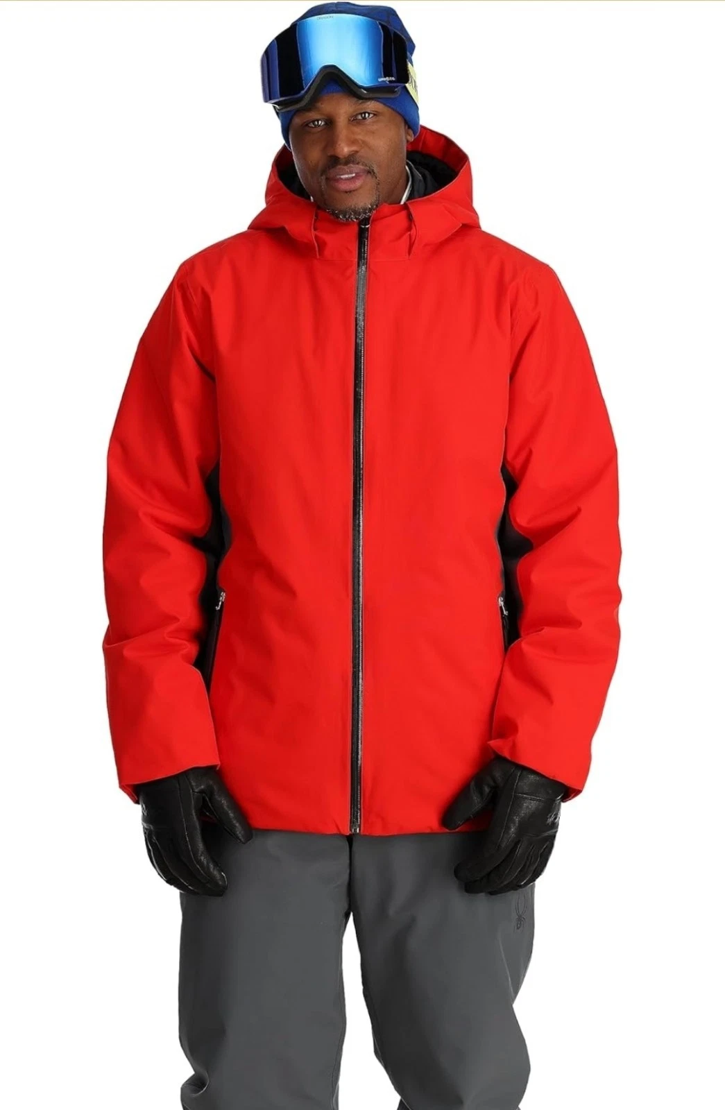 NWT Spyder MEGA 3-in-1 hooded insulated men’s snow jacket RED Size Medium