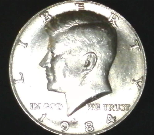 1984-D  Kennedy Half GEM-BU BETTER DATE #A1
