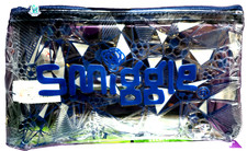 Smiggle Transparent Pencil Case Zip Top Basic