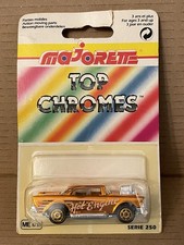 Jouet ancien Majorette Top Chromes sous blister